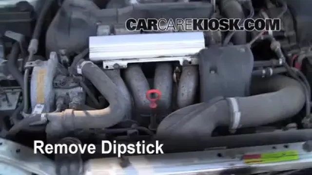 2000 Volvo V40 1.9L 4 Cyl. Turbo Aceite Controlar nivel de aceite